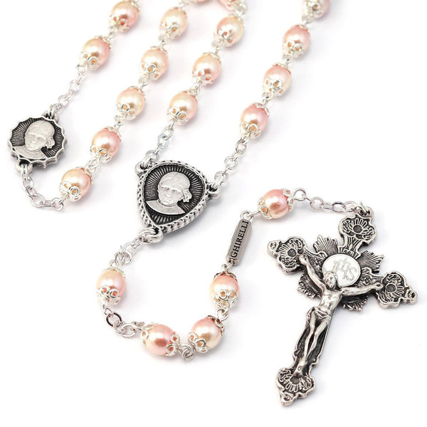 Rosario argentato "Beata Giacinta di Fatima" - Ghirelli Srl Italia
