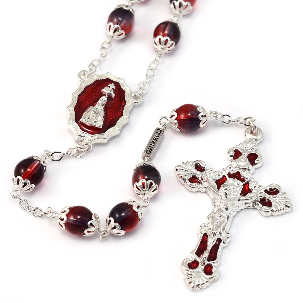Rosario argentato Fatima - Ghirelli Srl Italia