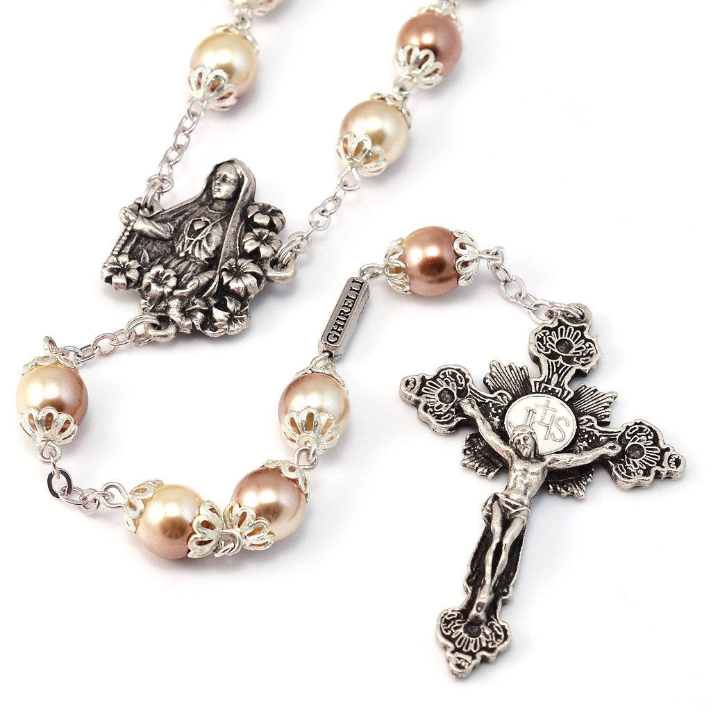 Rosario argentato Fatima - Ghirelli Srl Italia
