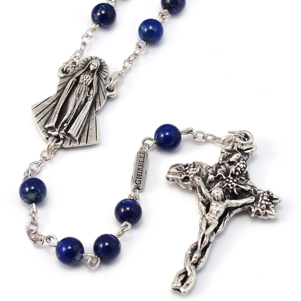 Rosario argentato Fatima - Ghirelli Srl Italia