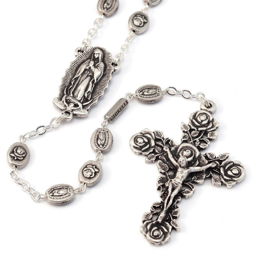 Rosario argentato Guadalupe - Ghirelli Srl Italia