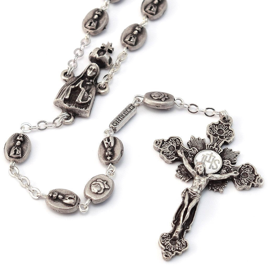 Rosario argentato Fatima - Ghirelli Srl Italia