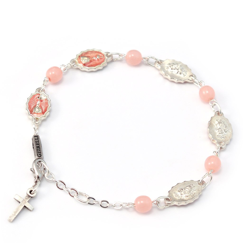 Bracciale argentato Apparizione di Fatima - Ghirelli Srl Italia