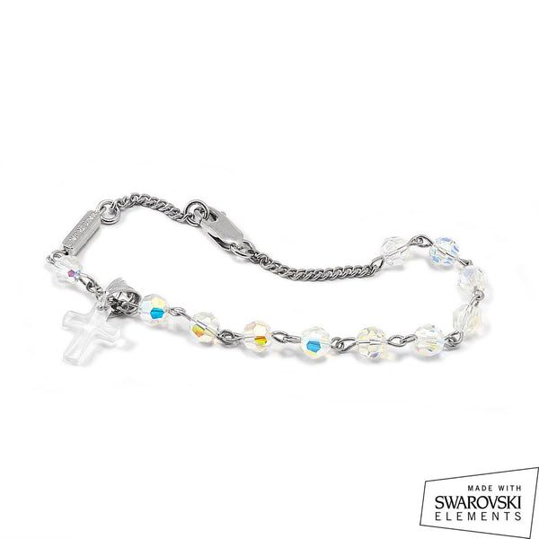 Bracciale prezioso Swarovski® Argento 925 placcato Rodio - Ghirelli Srl Italia